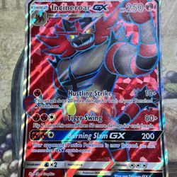 Incineroar GX Pokemon Card 