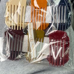 square branch hair clips