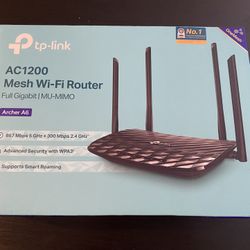 TP-Link AC1200 Mesh Wi-Fi Router Archer A6 
