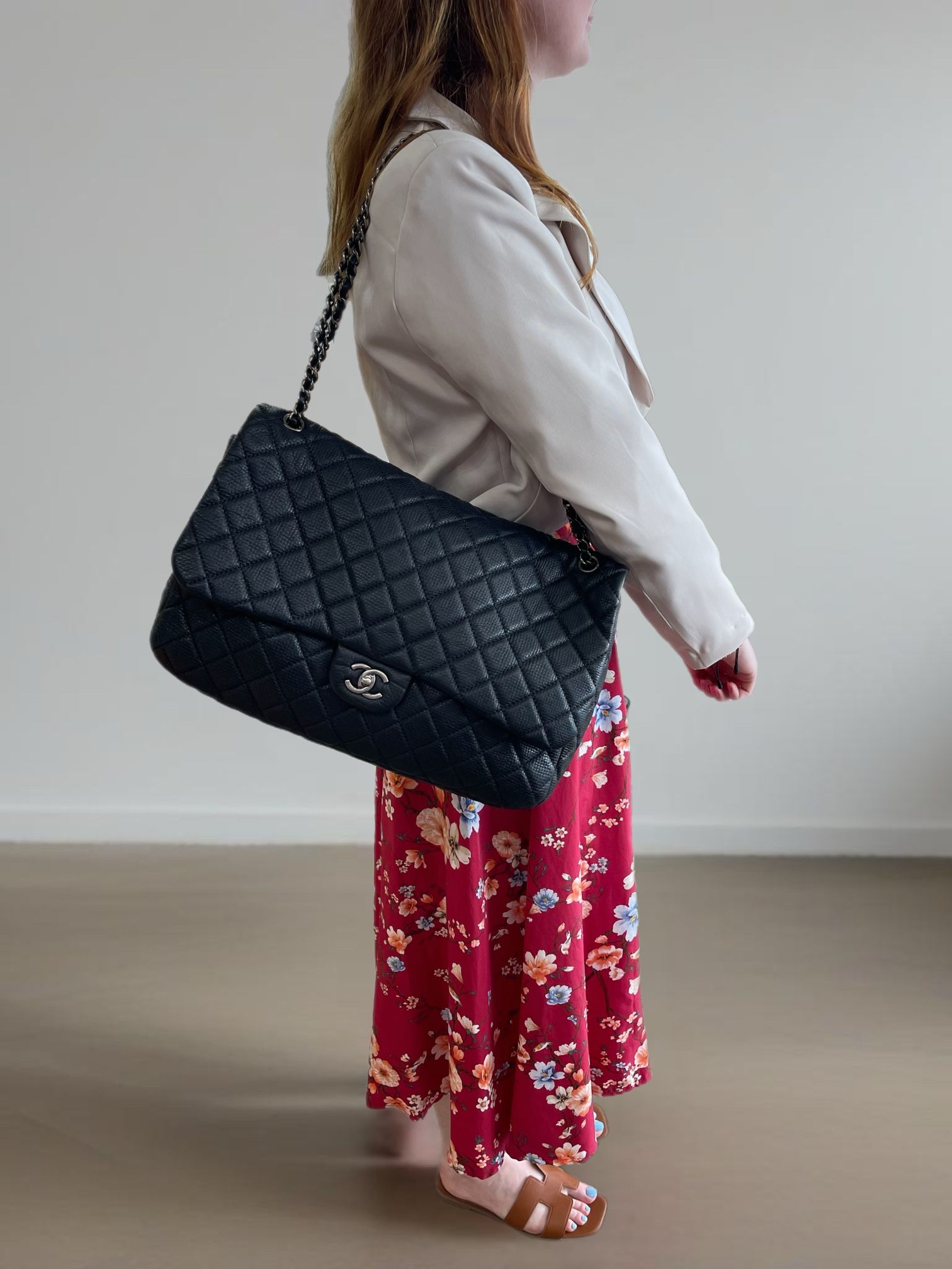 Chanel XXL Airlines Flap Bag