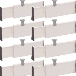 Drawer dividers - Brand new (6 Boxes Of 8 - 48 Total)