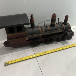 Large Decorative Wooden Train Engine. Jupiter