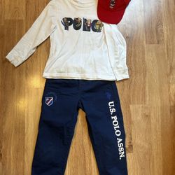 Boys Polo Size 4/5 T
