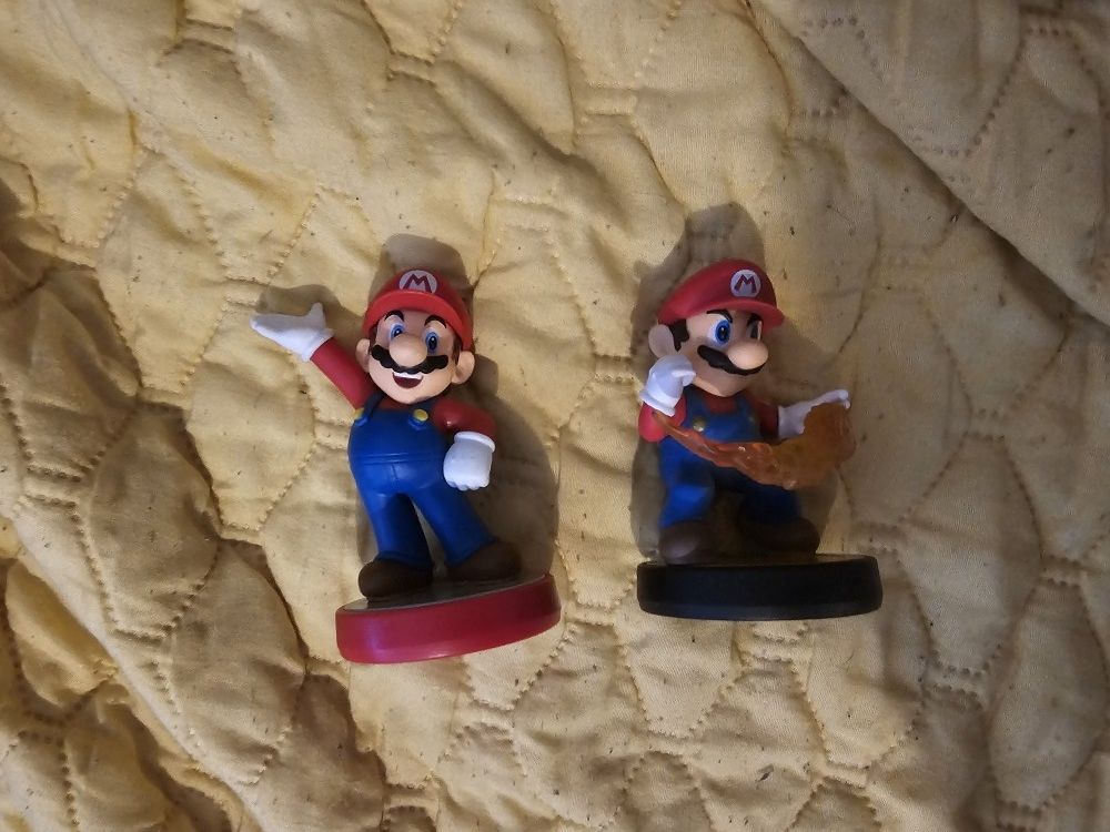 Mario Nintendo Amiibos — $10 Each