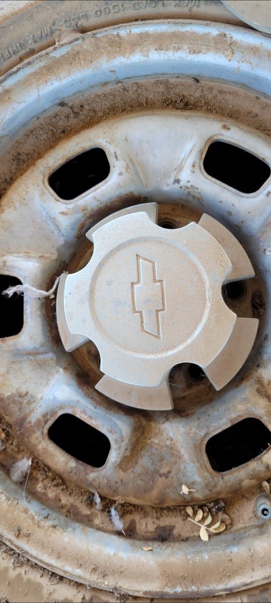 Chevy, Steele, 14x7 Rally Rims