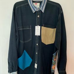 Repurposed Levi Shirt Jacket