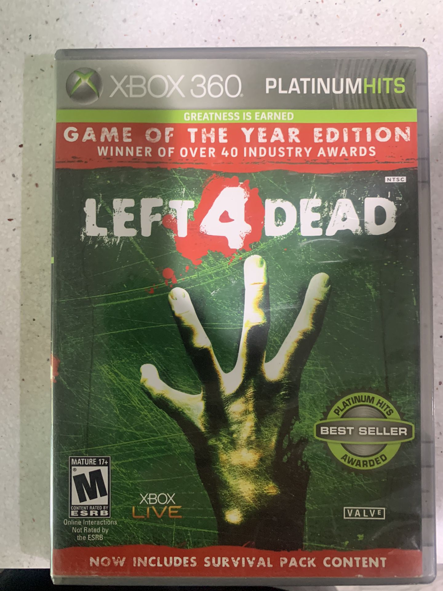Left 4 Dead For Xbox 360