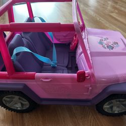 Pink Doll Jeep 