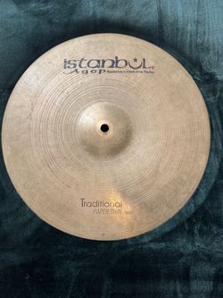 Istanbul Agop 14" Traditional Hi-Hats - 619g / 617g Ultra-Light "Holy Grail" Pair