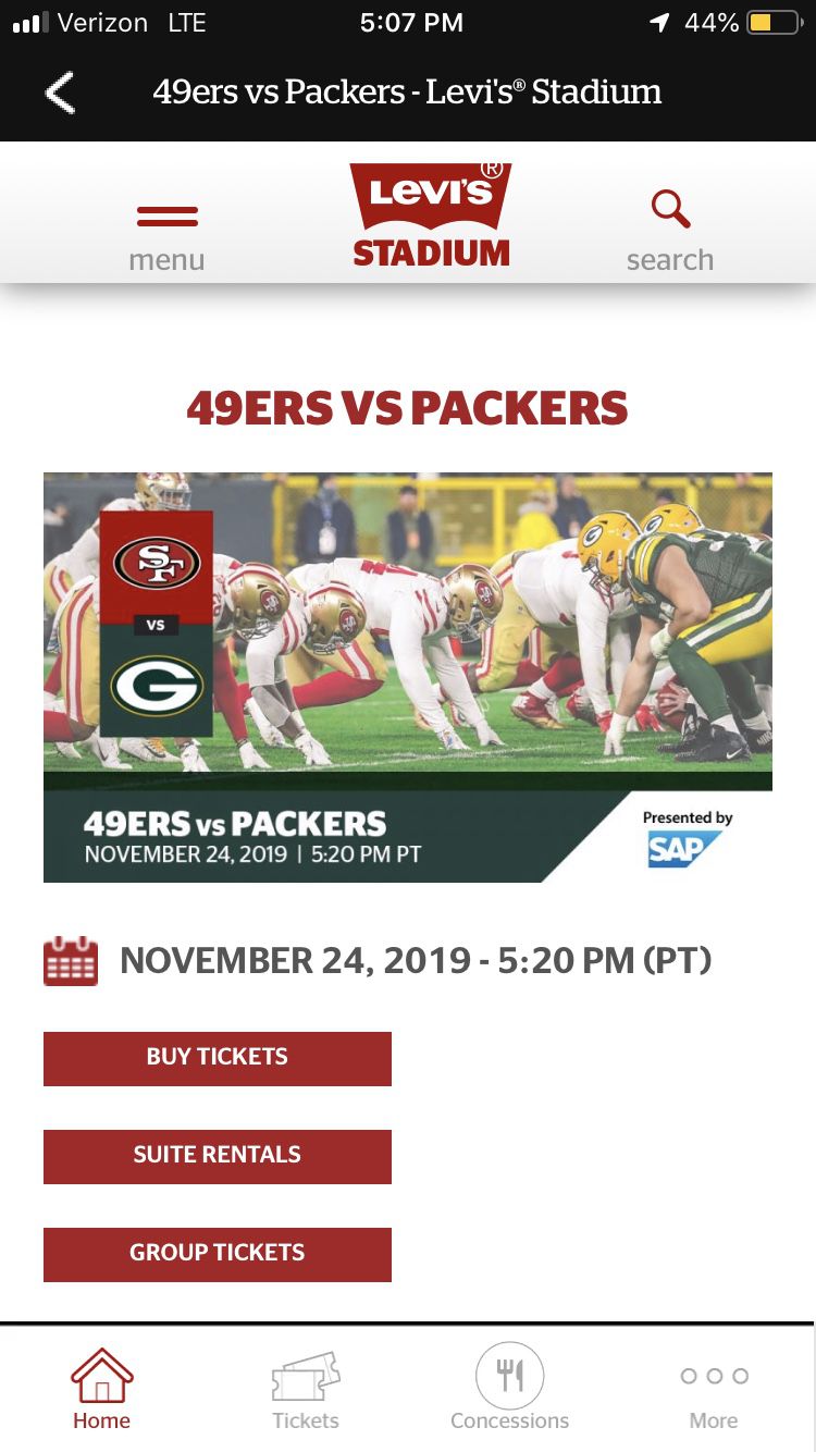 49ers vs Packers Tickets This Sunday