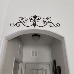 Iron wall decor