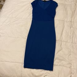 Royal Blue Dress