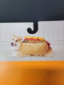 Hot Dog Pet Costume For Large Dog