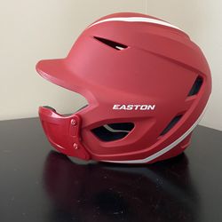 Easton Elite X Youth Red Matte Baseball Helmet 