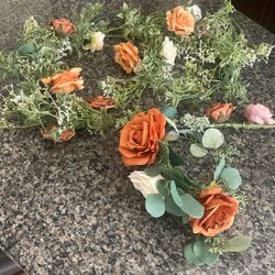 Decorative Flowers And Plants With Lights