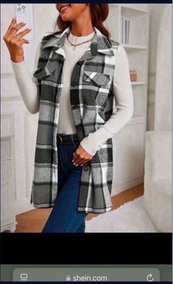 Plaid vest