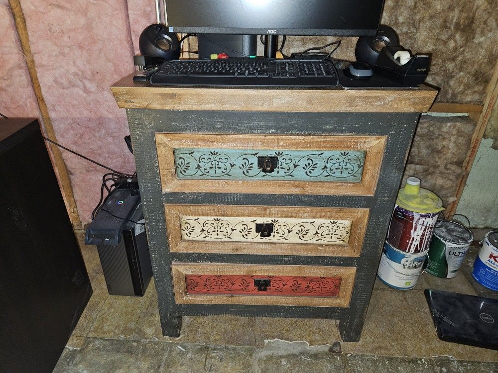 Wood Dresser