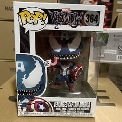 Funko Pop Venomized Captain Amrica