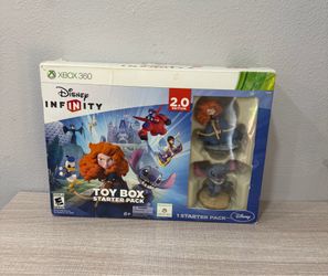 NEW Disney Infinity 2.0 Toy Box Starter Pack Xbox 360 NEW Stitch Merida