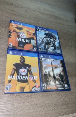 PS4 Game Bundle ! ALL GAMES SEALED