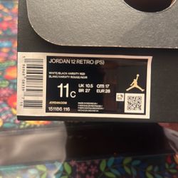 Jordan 12 Mid Cherry 11c 