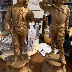 Victorian Don Juan And Don Cesar Spilter Statues