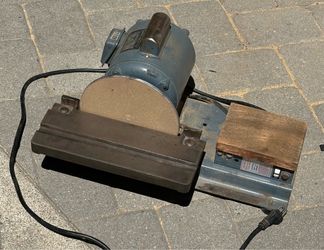 8” disc table sander