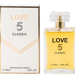 EBC   LOVE 5- Classic Eau De Parfum 3.4 Oz