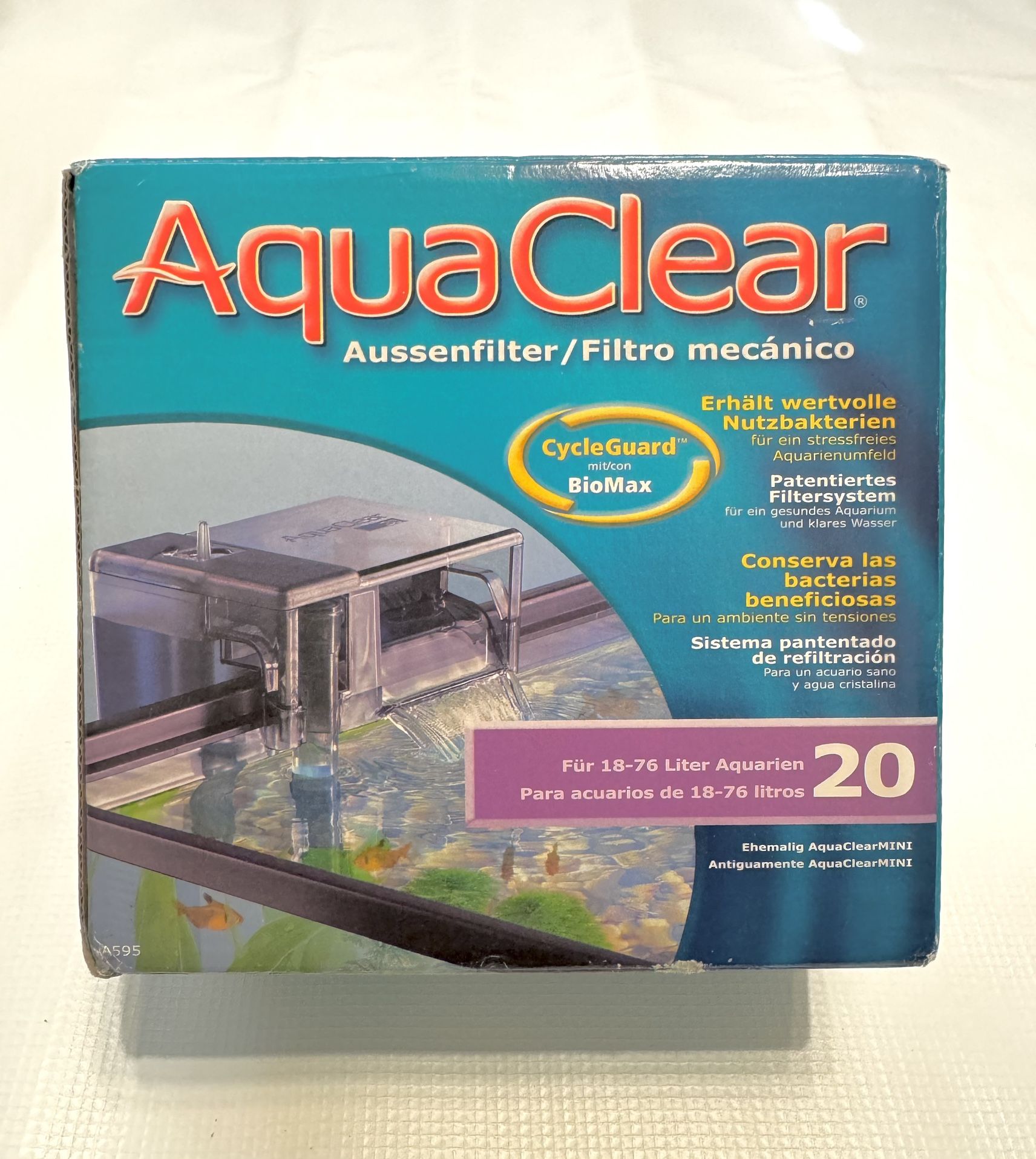 Aquaclear Aquarium Filter 20 Gallon