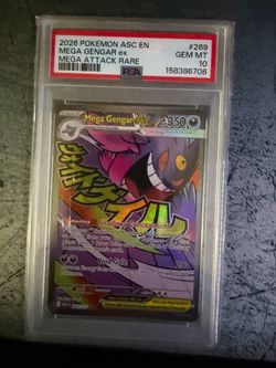 Pokémon mega gengar ex psa10