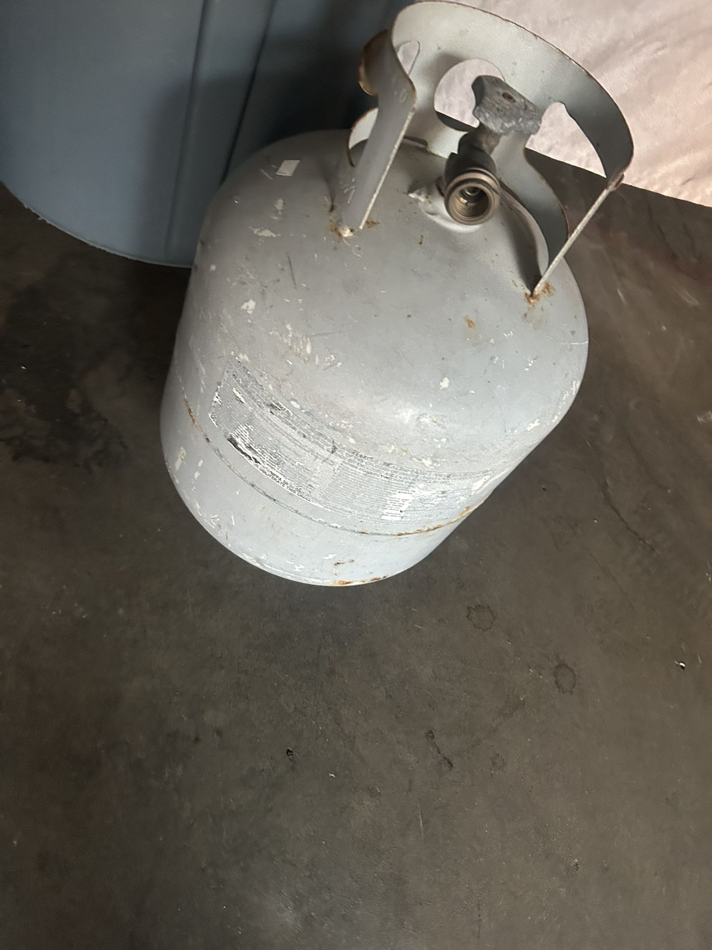 Propane Gas Tank Empty