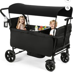 Wagon Stroller, Spacious 2-Seater Stroller Wagon