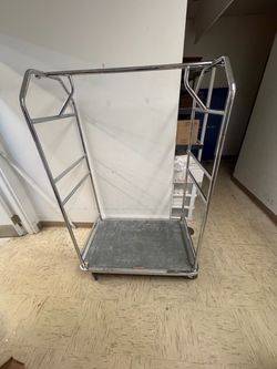 Hotel luggage cart