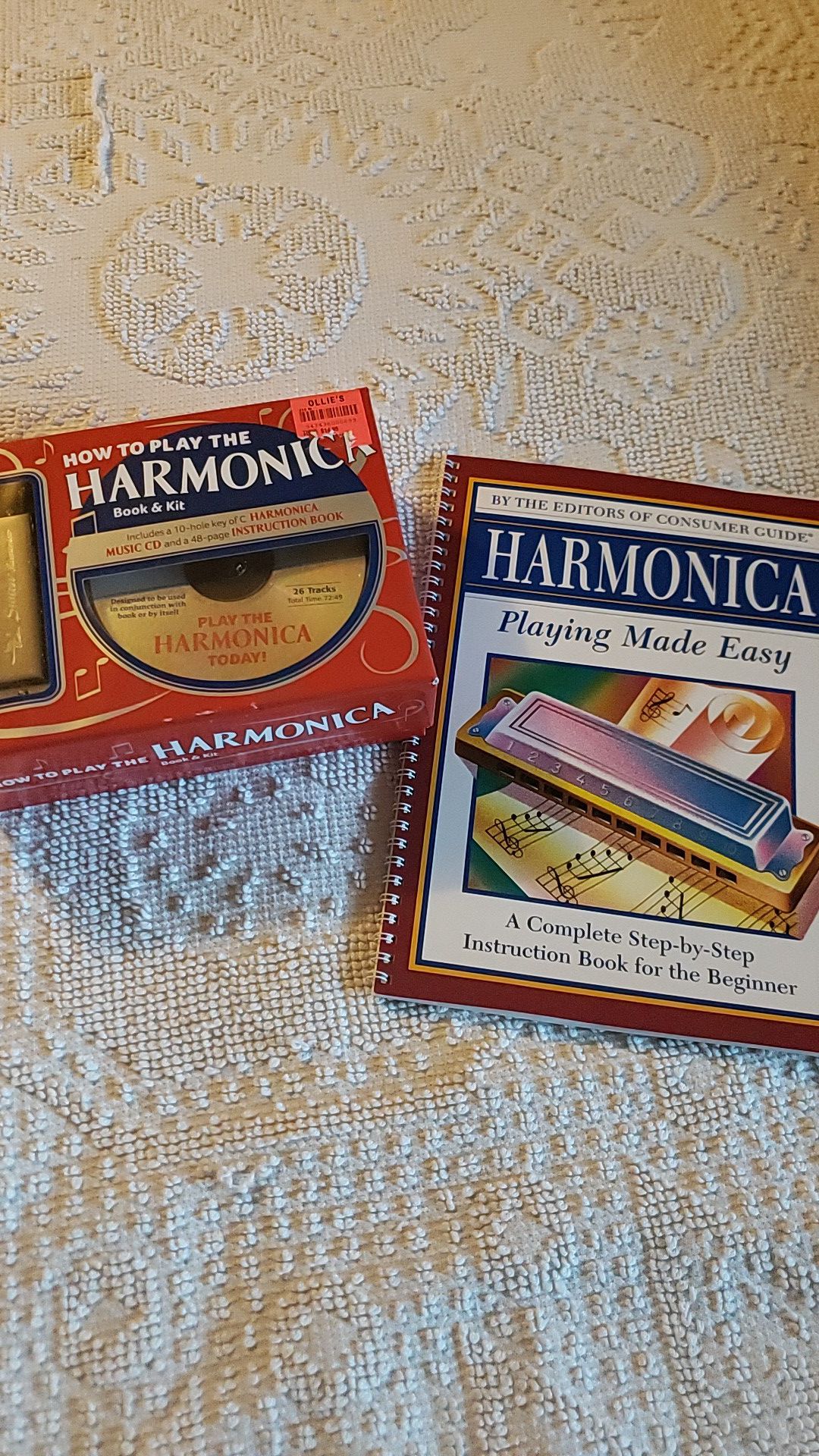 NIB Harmonica Book/Kit +Harmonica songbook