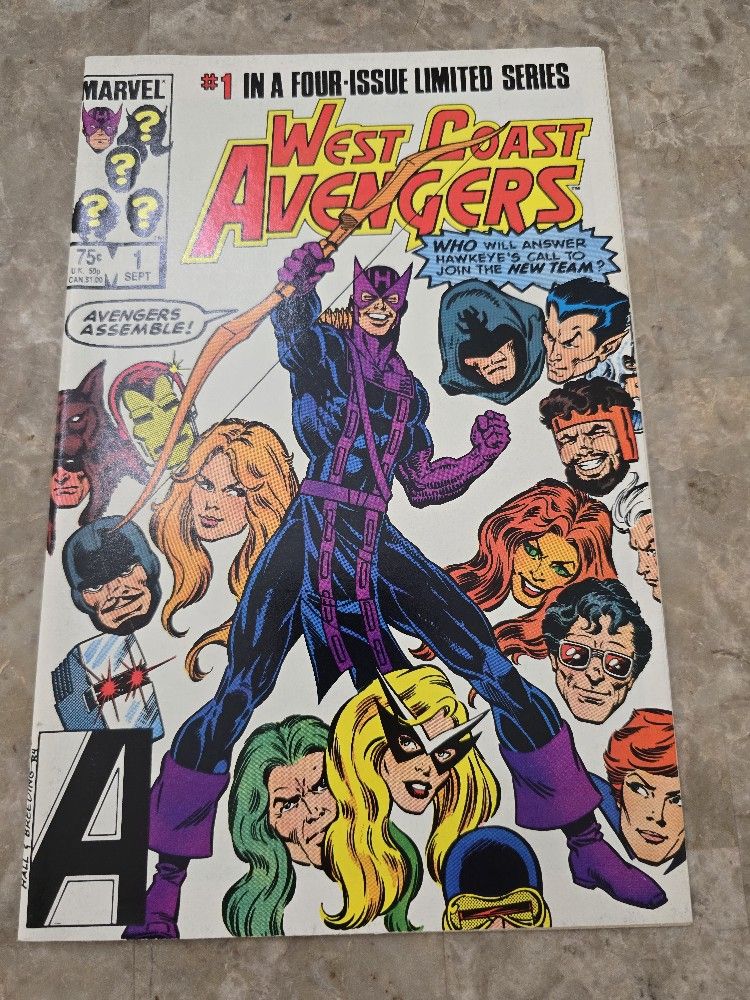 West Coast Avengers #1 Comic Book