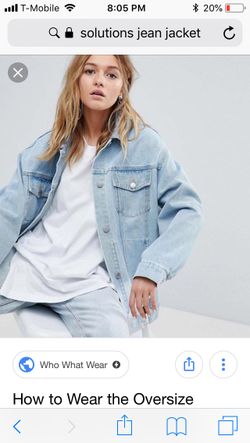 Solutions jean jacket
