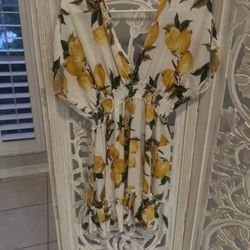 small lemon dress