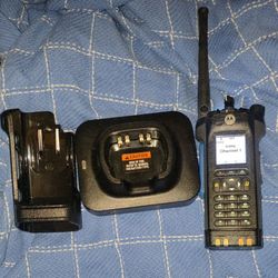 Motorola APX 6000 UHF 1 With Tags And TDMA/FPP  Analog And P25 With Accessories