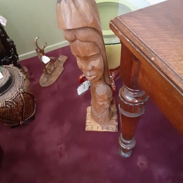 Carving Of Mother And Child