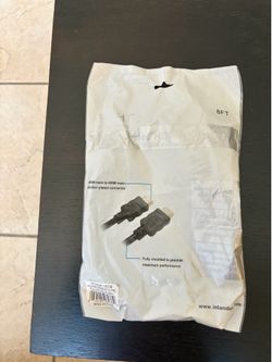 8 ft HDMI CABLE, $6