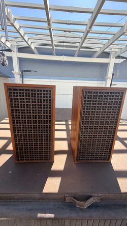 Vintage Rectilinear XI speakers