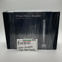 ASTON MICROPHONE ORIGIN BLACK BUNDLE