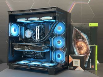 FOX 82 - PAYMENT OPTION | FOX CUSTOM GAMING PC | AI PC |RIG |AMD RYZEN 7-9800X3D | NVIDIA RTX 5080 GPU | 32 GB DDR5 RAM  | 2 TB NVME SSD | WIN 11.