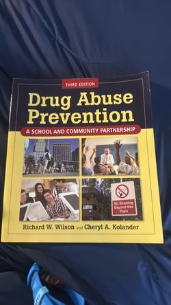 Drug Abuse Prevention Textbook Third Edition