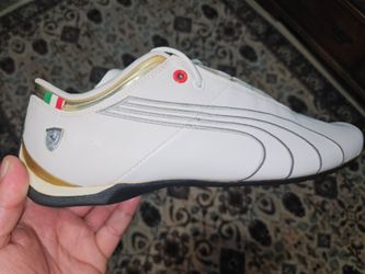 2013 Puma Future Cat M1 Big SF sneaker in White/Puma Silver.