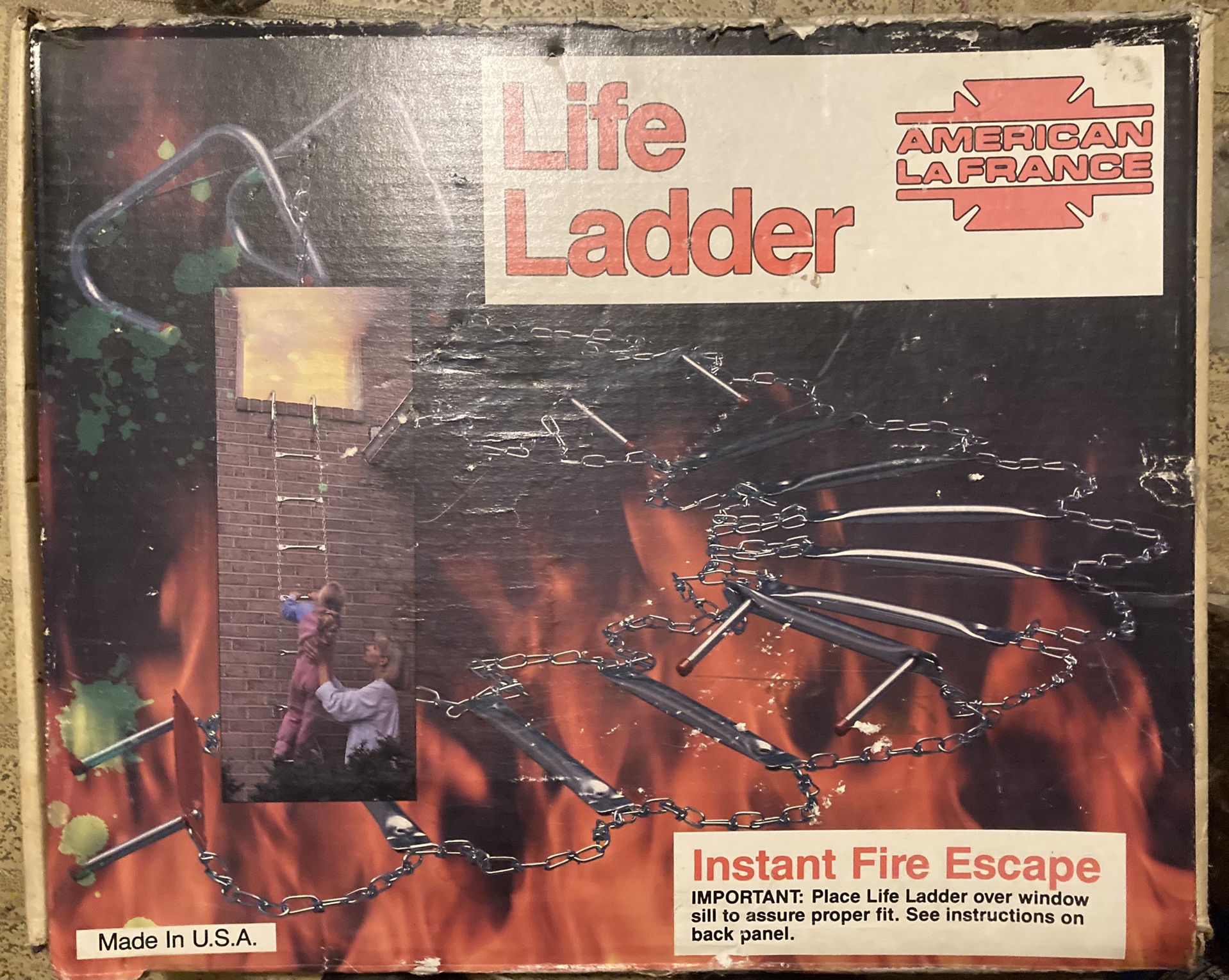 American La France Life Ladder 