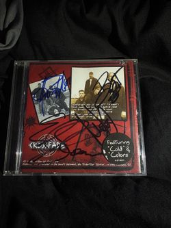 Signed Crossfade CD