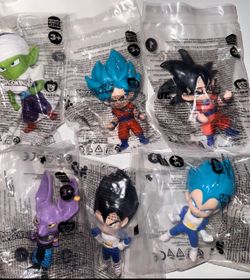 Dragon ball Z x Burger King complete set