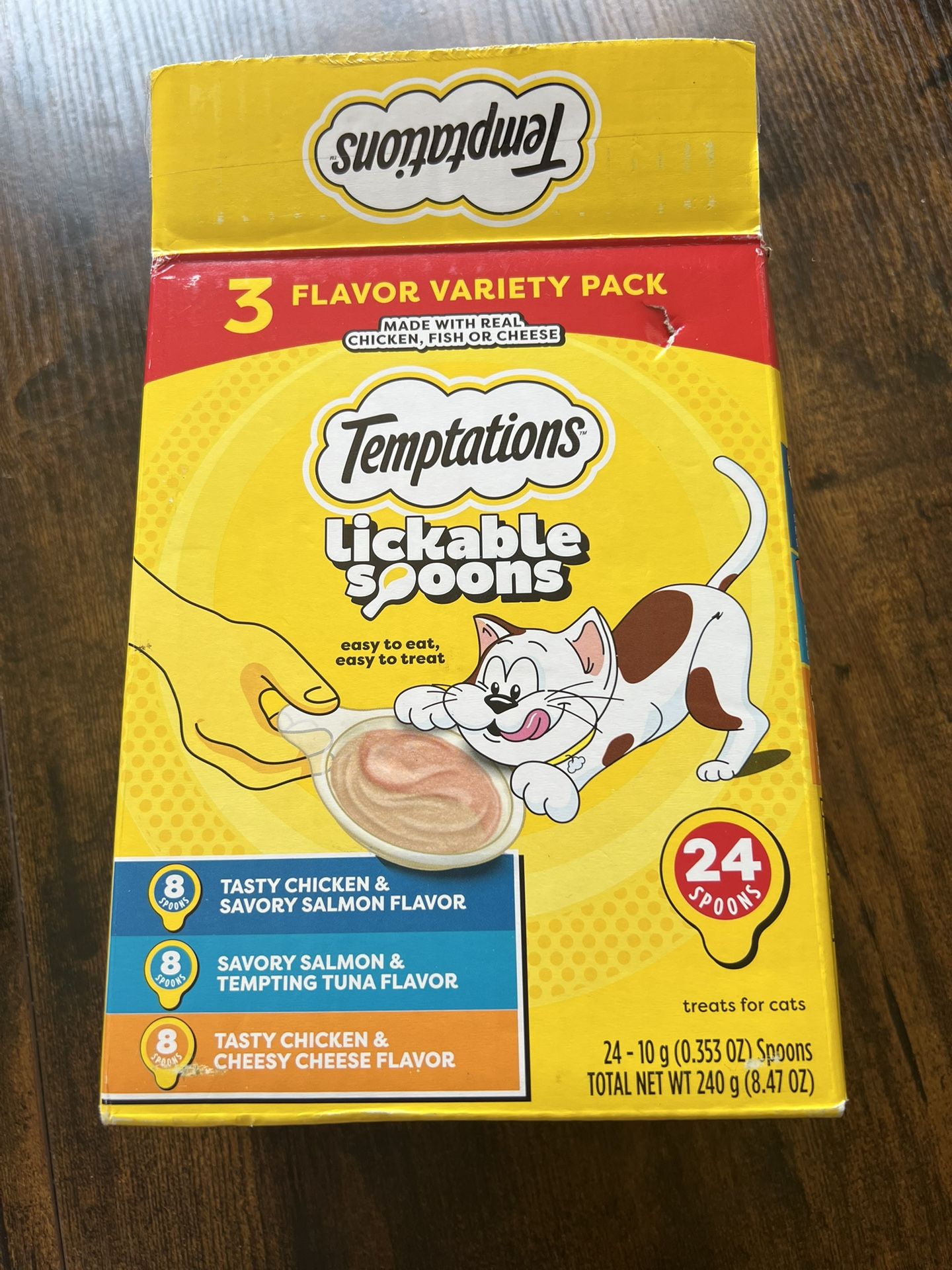 Temptations Lickable Spoons For Cats