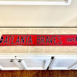 Atlanta Braves Ave Street Sign